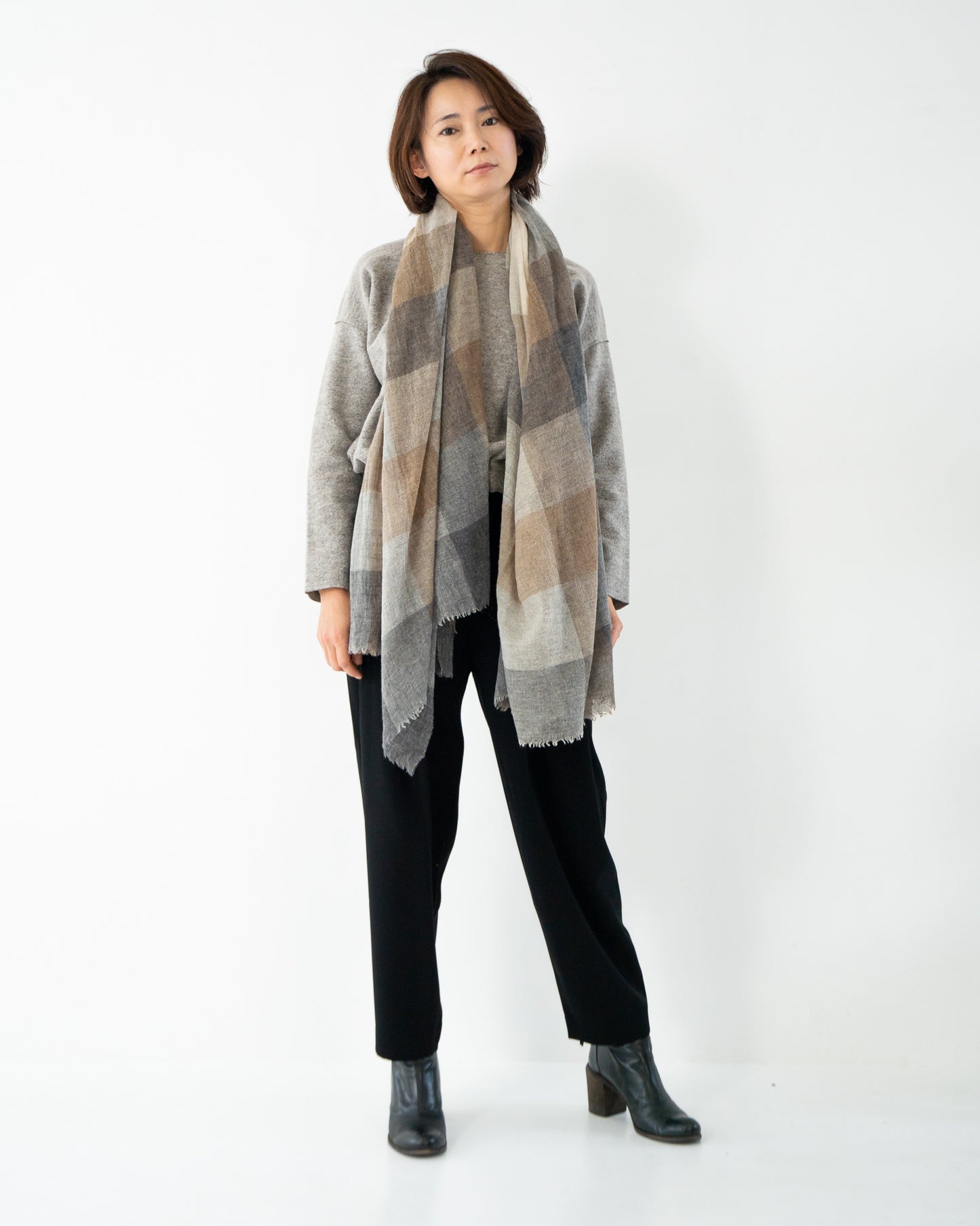 Faliero Sarti ファリエロサルティ ストール マフラー New Sara