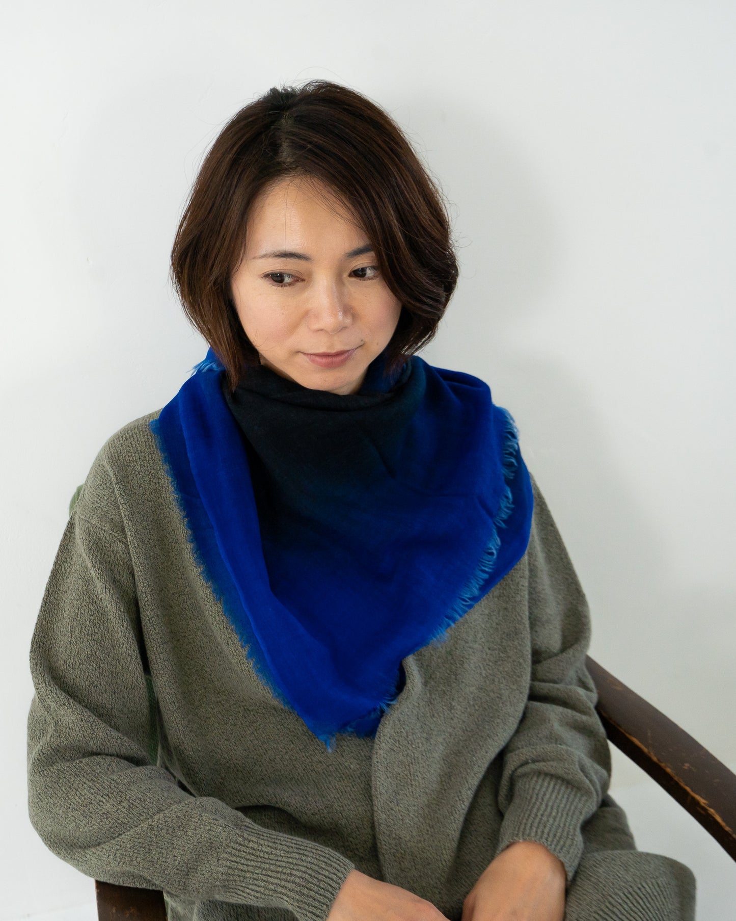 Faliero Sarti ファリエロサルティ ストール マフラー Nic ヴァージンウール